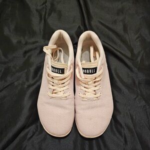 NOBULL Pink Sneakers with Breathable Fabric and Sleek Design